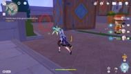 Follow the arrows to get inside (Image via HoYoverse)